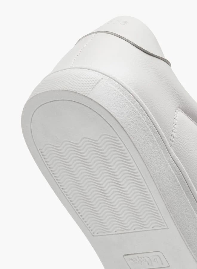 Lee Cooper Men's Elastic Cross Strap Detail Slip-On Sneakers
