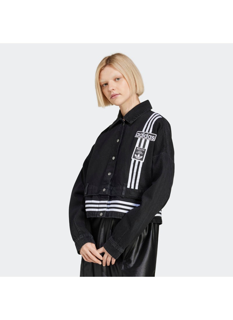 adidas Originals Adibreak Denim 2In1 Track Top  - Image 1