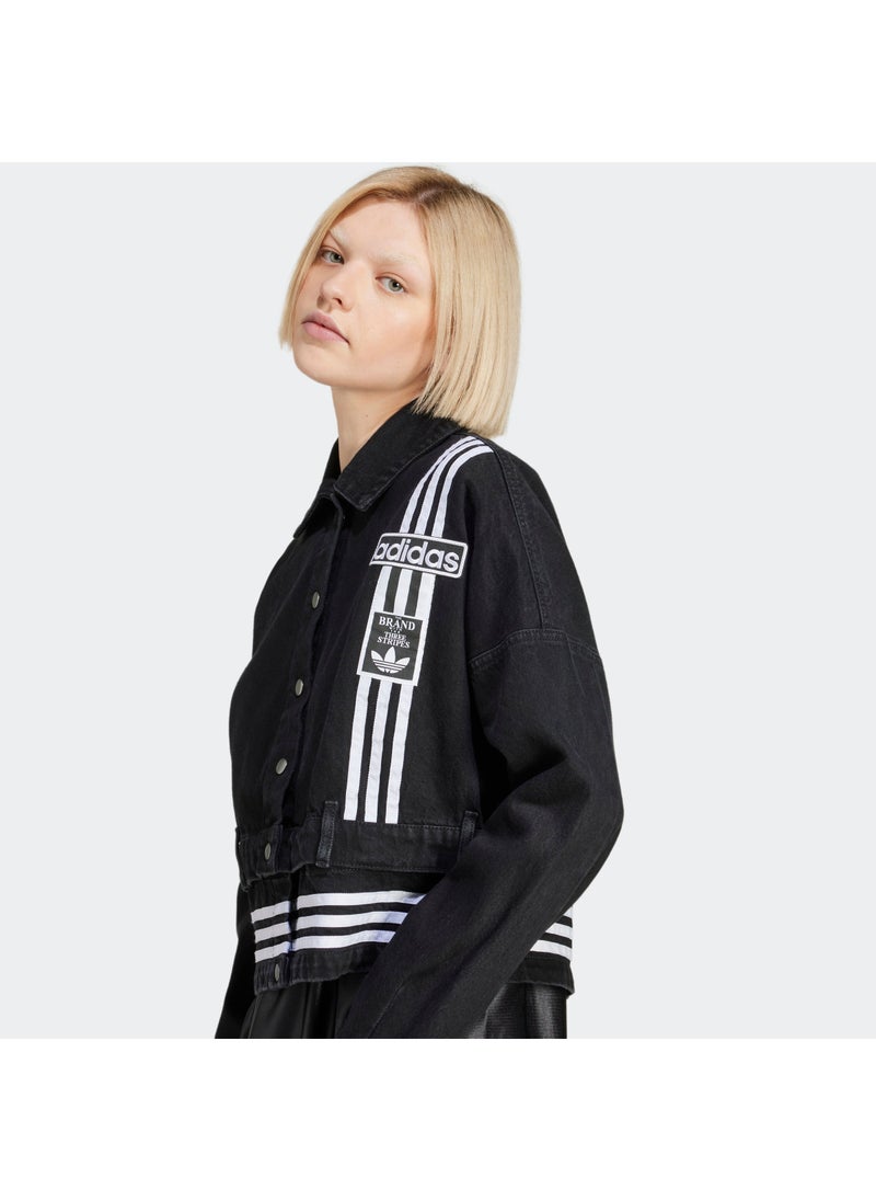adidas Originals Adibreak Denim 2In1 Track Top  - Image 4