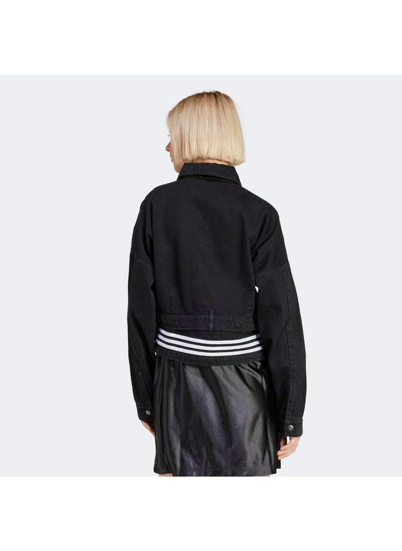 adidas Originals Adibreak Denim 2In1 Track Top  - Image 2