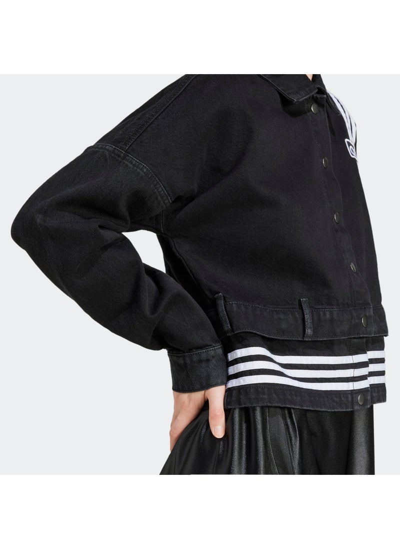adidas Originals Adibreak Denim 2In1 Track Top  - Image 3