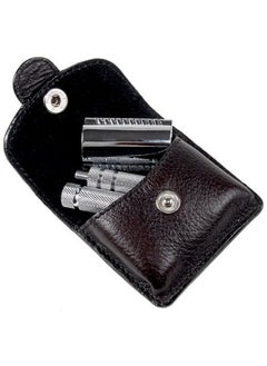 Men A1R - 4 Piece Travel Safety Razor & Leather Case - pzsku/ZE42AEBB462E8313FE875Z/45/_/1735567158/9a19f56e-a9fc-426d-9a9f-ff00b0156d95