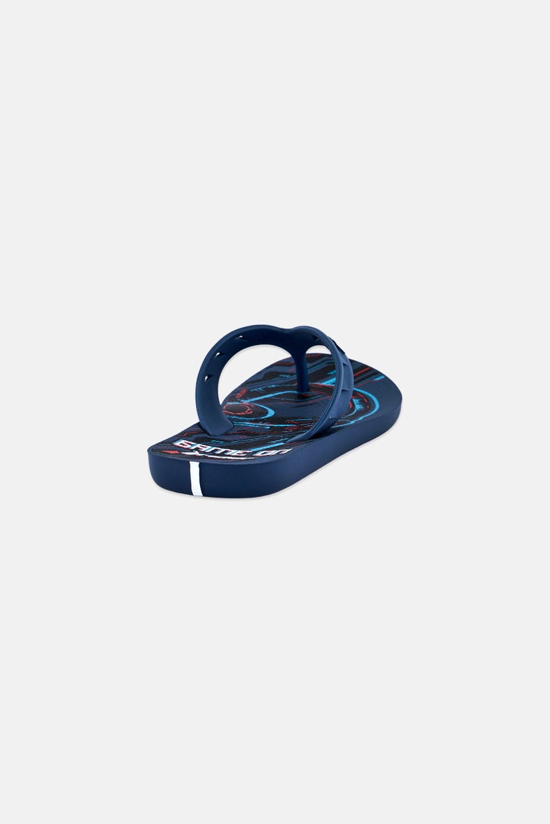 RIDER Kids Boy Street Joy Dedo Slip On Slippers, Multicolor - Image 3