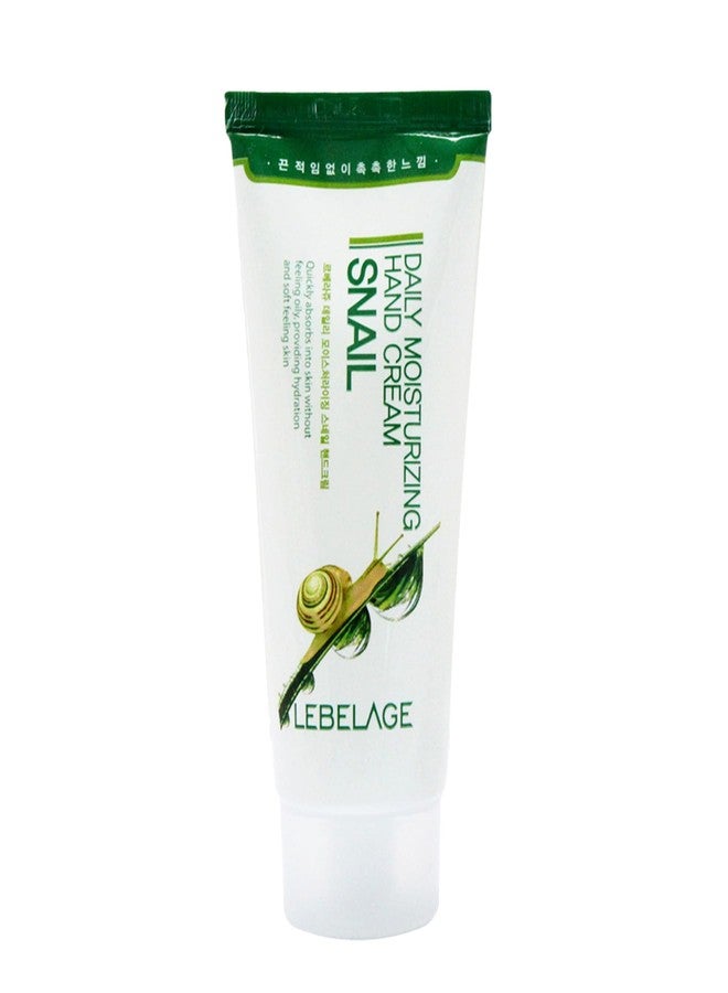 ليبلاج كريم ليبيلاج المرطب اليومي لليدين بخلاصة الحلزون 3.38 أونصة سائلة | مرطب خفيف لليدين مع خلاصة الحلزون | كريم سريع الامتصاص ليدين ناعمتين وملساء | روتين العناية اليومية بالبشرة - Image 1