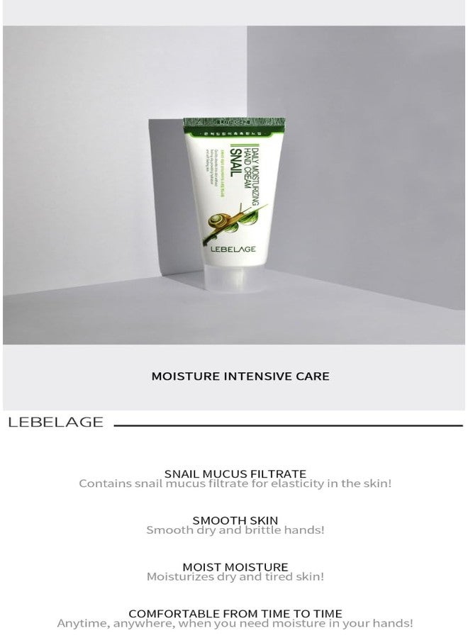 ليبلاج كريم ليبيلاج المرطب اليومي لليدين بخلاصة الحلزون 3.38 أونصة سائلة | مرطب خفيف لليدين مع خلاصة الحلزون | كريم سريع الامتصاص ليدين ناعمتين وملساء | روتين العناية اليومية بالبشرة - Image 3