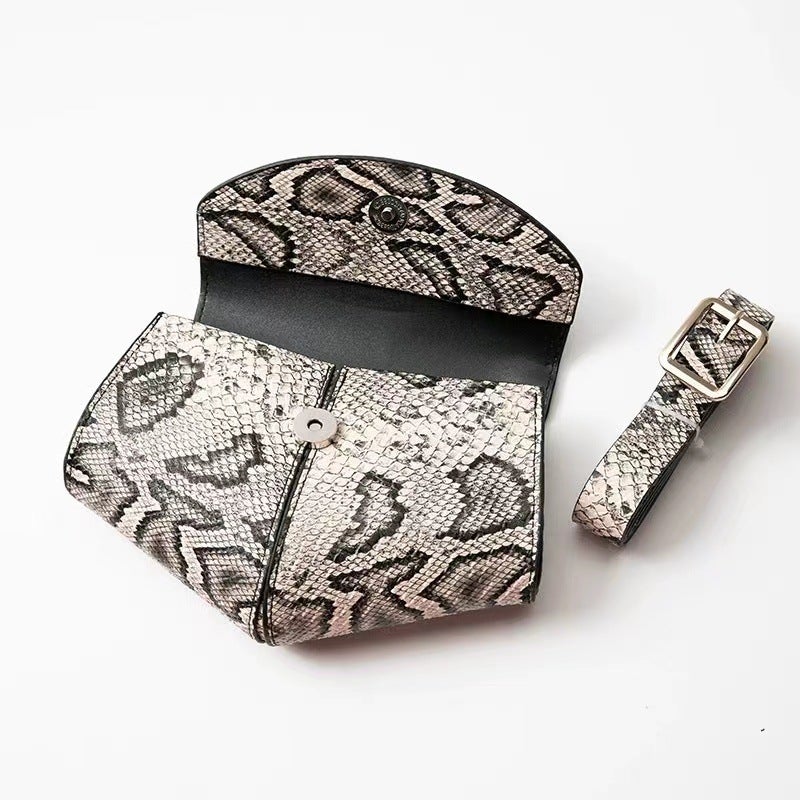 Spring 2023 Pu Peach Heart Waist Bag Shoulder Waist Bag With Magnetic Buckle Belt Cosmetic Bag - Image 4