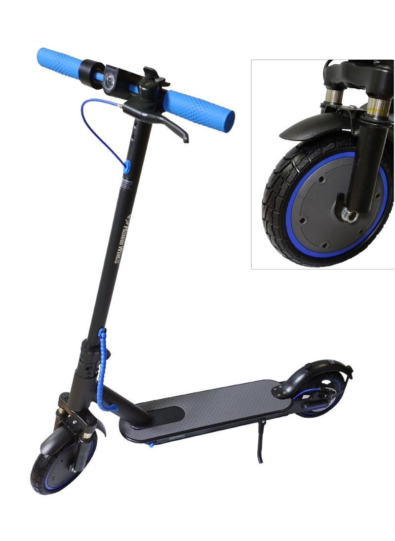 ROHAN WINGS - Folding Electric Skating Scooter with Shock Absorber 15-70KM/H Speed Bluetooth App Control for Adults Scooter Black/Blue - Image 1