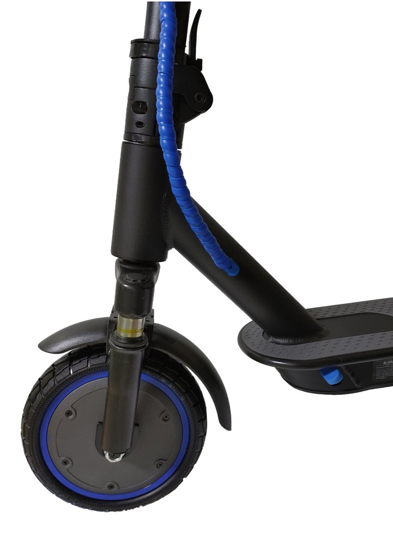 ROHAN WINGS - Folding Electric Skating Scooter with Shock Absorber 15-70KM/H Speed Bluetooth App Control for Adults Scooter Black/Blue - Image 1