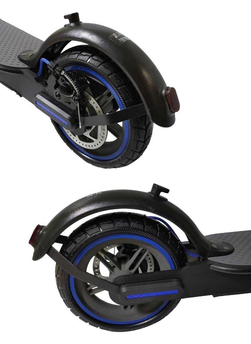 ROHAN WINGS - Folding Electric Skating Scooter with Shock Absorber 15-70KM/H Speed Bluetooth App Control for Adults Scooter Black/Blue - Image 1