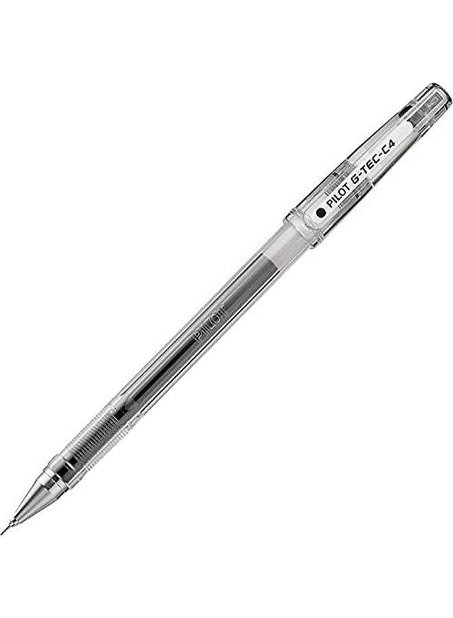 PILOT G-Tec-C Gel Ink Rolling Ball Pens, Ultra Fine Point (0.4mm), Black Ink, 12-Pack (35491) - Image 3