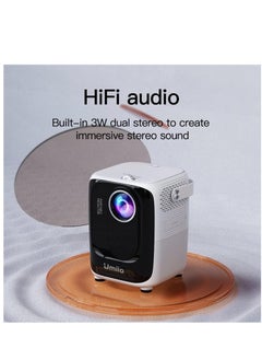 Generic Portable Chip Intelligence 5G Projector Support WiFi, Bluetooth HD With Aspect Ratio For Home  - Image 3