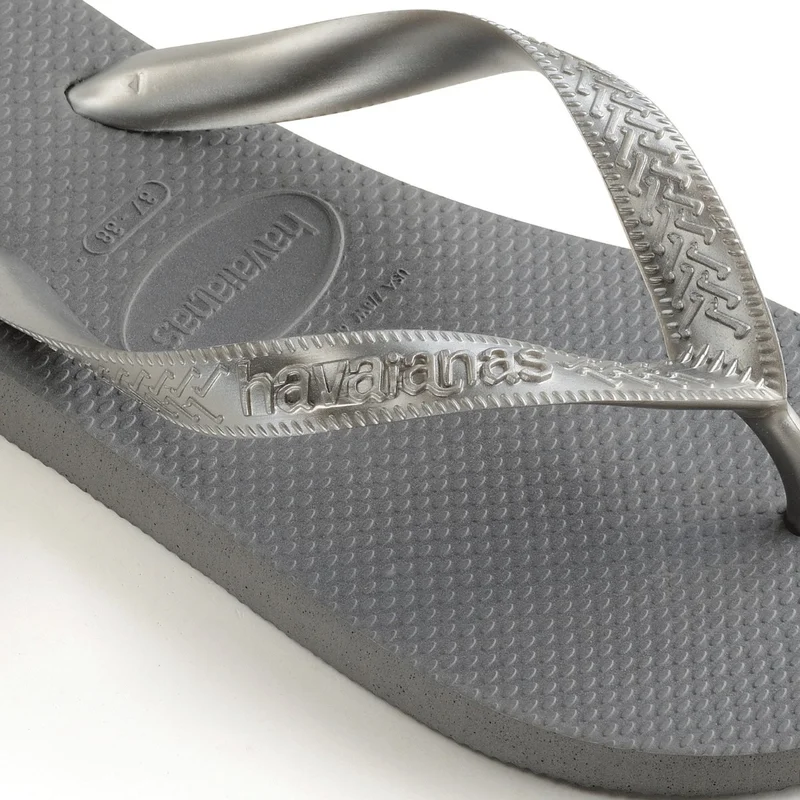havaianas Top Tiras Women's Gray Flip-Flops 4137428-5178