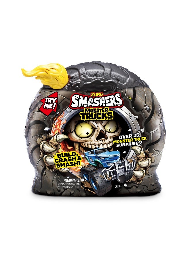 SMASHERS مجموعة مفاجأة شاحنة الوحش S1 - Image 1