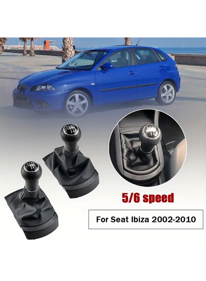 6 Gears Manual Gear Shift Knob Lever Handle For Volkswagen SEAT - Image 1
