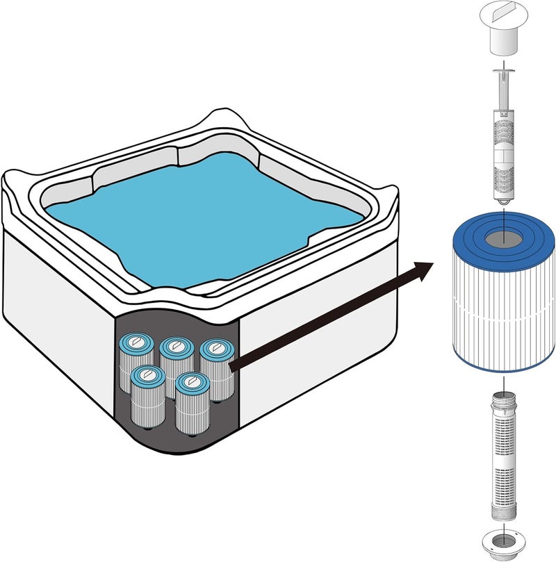 Hot Spring Spas BEE COLINE Freshwater Ag+ Continuous Silver Ion Sanitizer 71325 - 2 Pack - Image 3