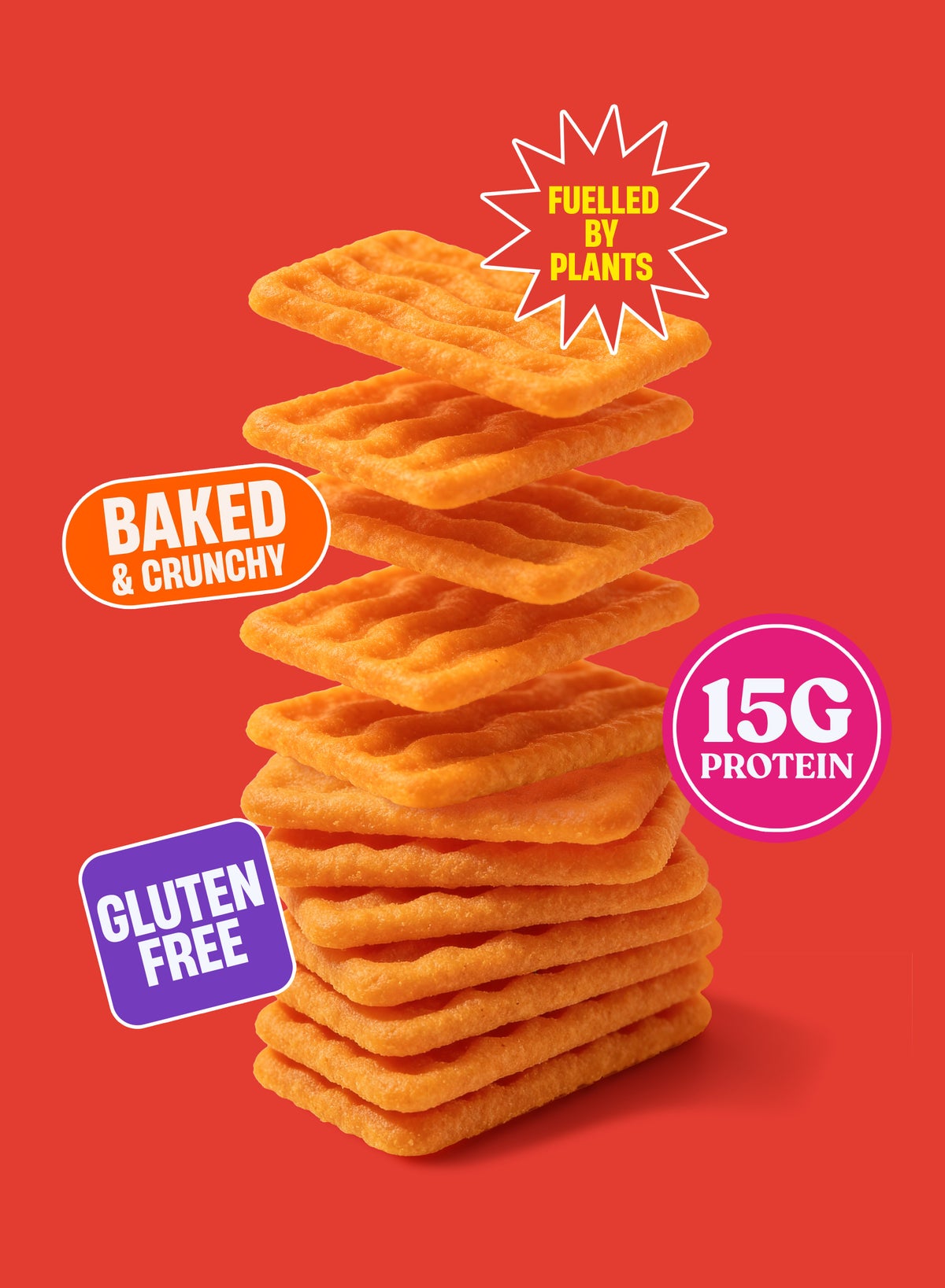Protein Classics Chips Variety Box, 10 Packs, Gluten Free, Baked Chips Smokey Chipotle, Tuscan Tomato, Peri Peri, Cheese & Garlic, Himalayan Pink Salt. Healthy Snacks & Gluten Free