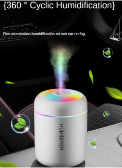 Beauenty Car Essential Oil Diffuser, Home Humidifier,LED RGB Lighting,White  - Image 1