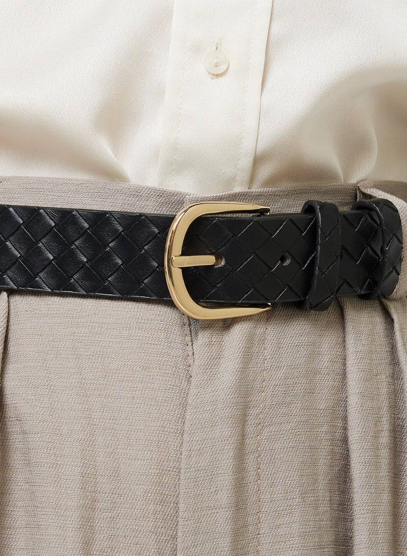 Ginger Weave Textured Belt  - Image 4