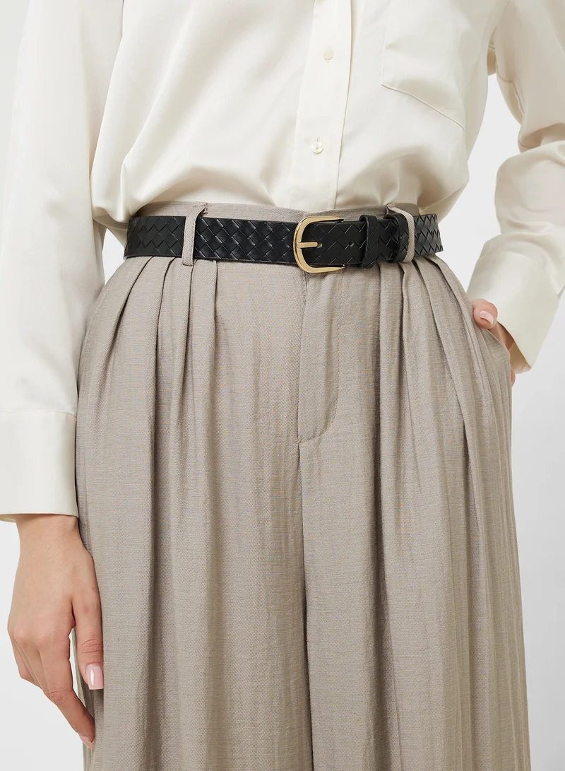 Ginger Weave Textured Belt
