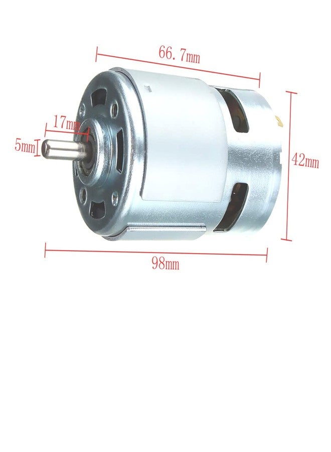 priaolker 775 Ball Bearing Motor High Torque High Power High Speed Motor DC 12V-24V 11000RPM for RC Boat Toy Model DIY Drive Parts Power Tools - Image 3