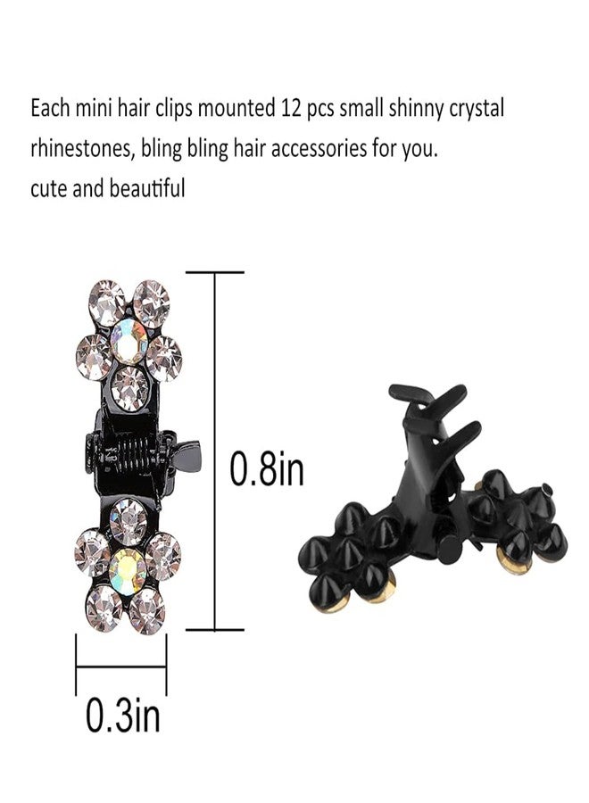 FREEBIES Mini Flower Hair Clutcher Combo | Fancy Hair Clip for Women | Non Slip Hair Catcher for Party & Daily Use (Pack of 12) - Image 3