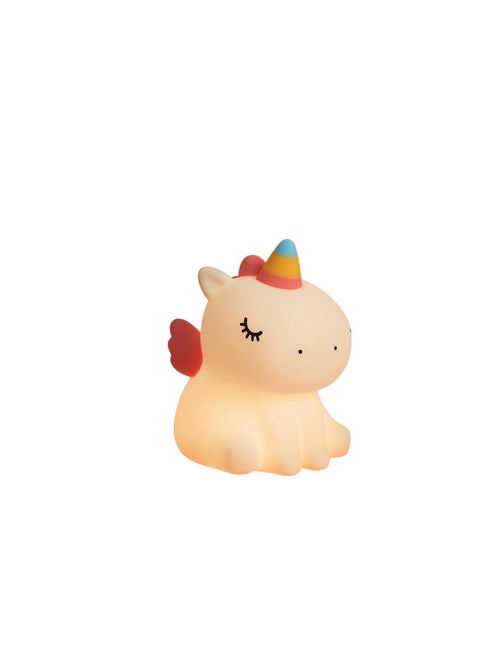 Unicorn Night Light for Kids – Soft Silicone LED Lamp, USB Rechargeable with Timer, Touch Control & 3 Light Modes