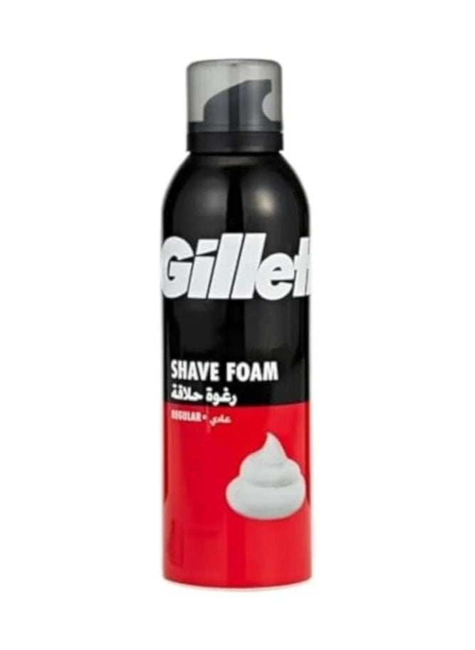 Gillette Sensitive Mens Shaving Foam 200ml 