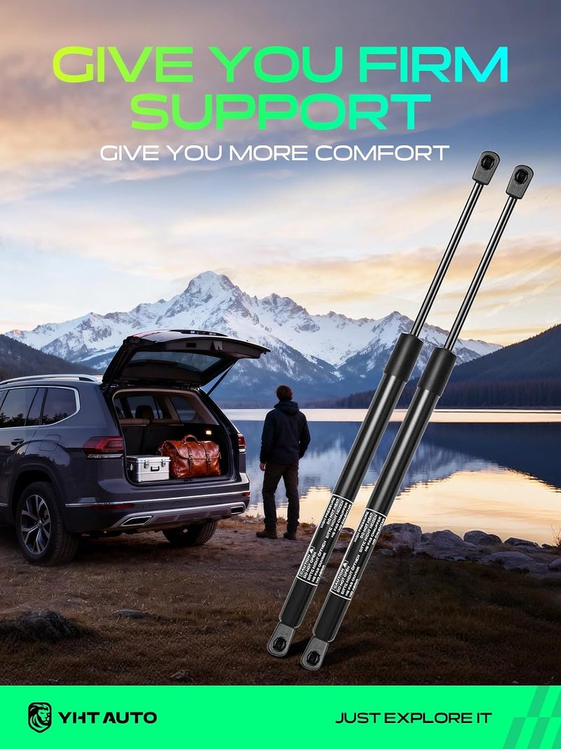 YHTAUTO Rear Hatch Gas Struts Shocks Replacement for Land Rover 2006-2011 Range Rover Sport, Set of 2 Lift Supports, Replace# BHE79054 - Image 2