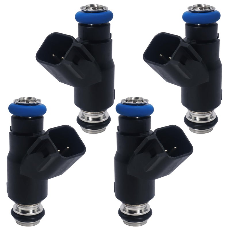 HiSport 96487553 83211197 Fuel Injectors Compatible with Chevrolet Aveo Aveo5 16L I4 200620084 PCS 4 Holes - Image 2