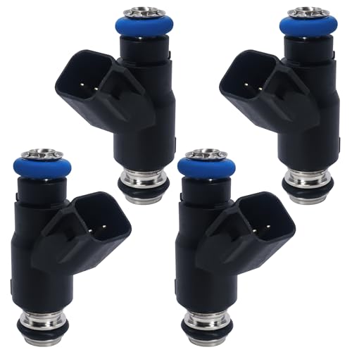 HiSport 96487553 83211197 Fuel Injectors Compatible with Chevrolet Aveo Aveo5 16L I4 200620084 PCS 4 Holes - Image 1