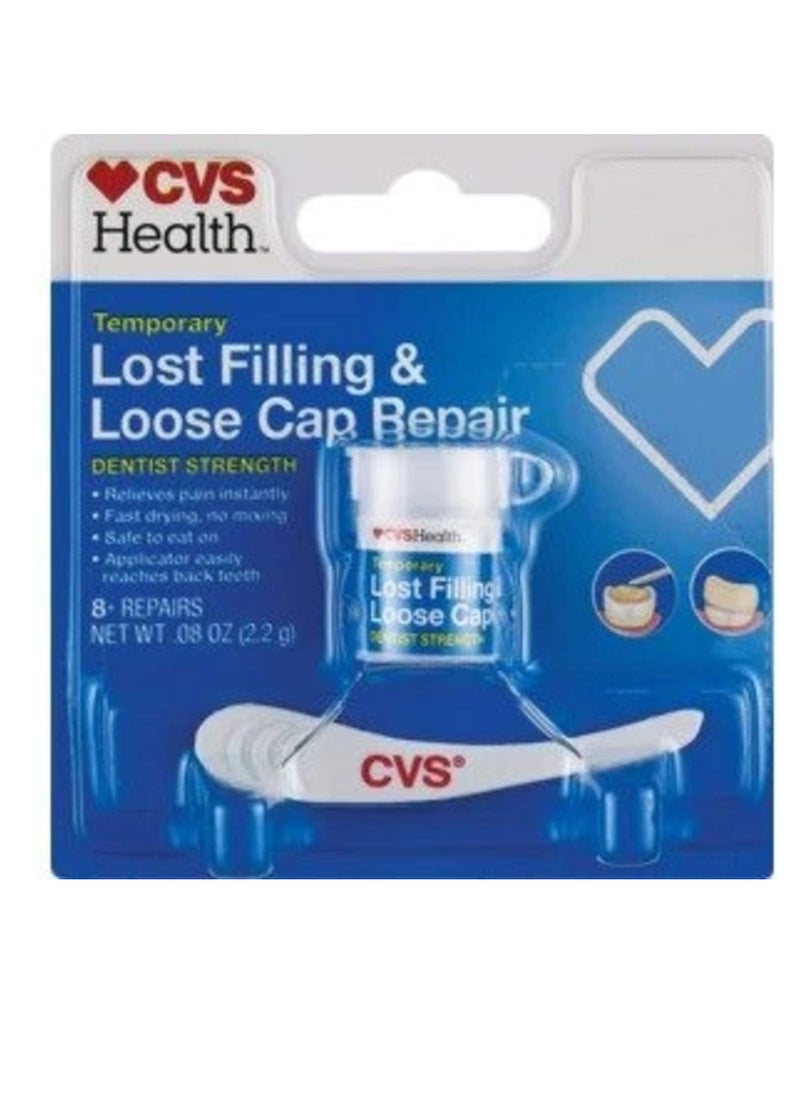 CVS HEALTH CVS Temporary Lost Filling & Loose Cap Repair 