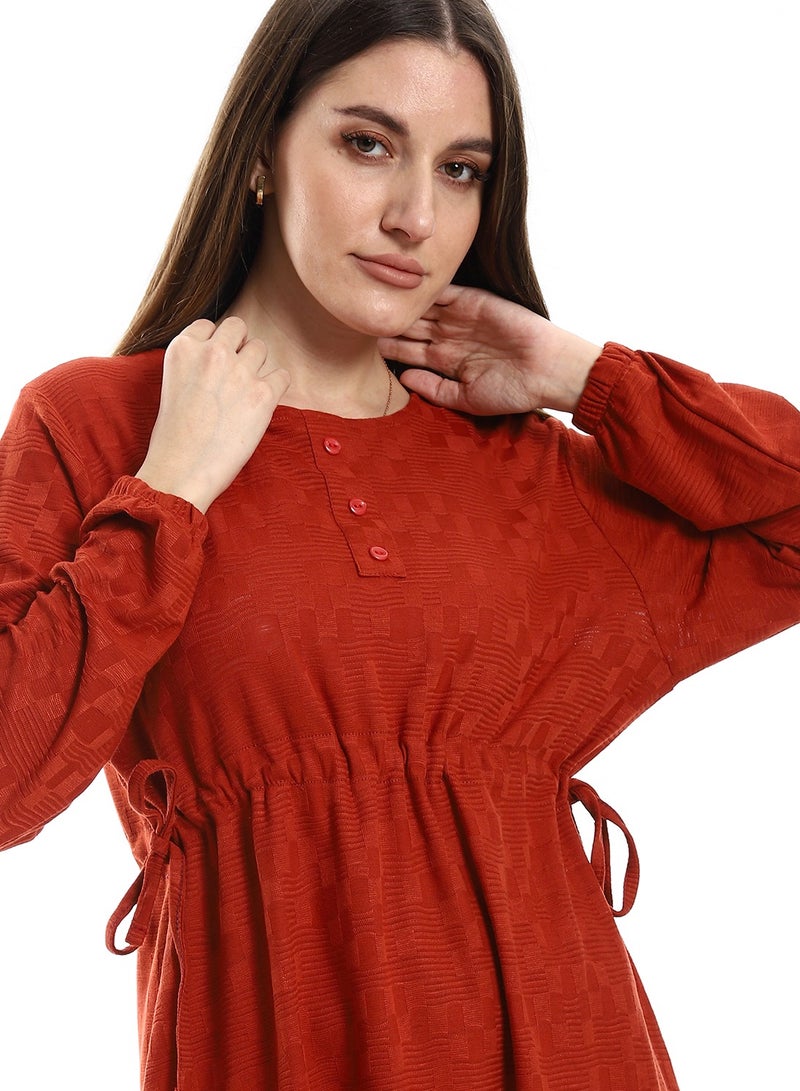 Caesar Women Plain Blouse With Long Sleeves  - Image 3