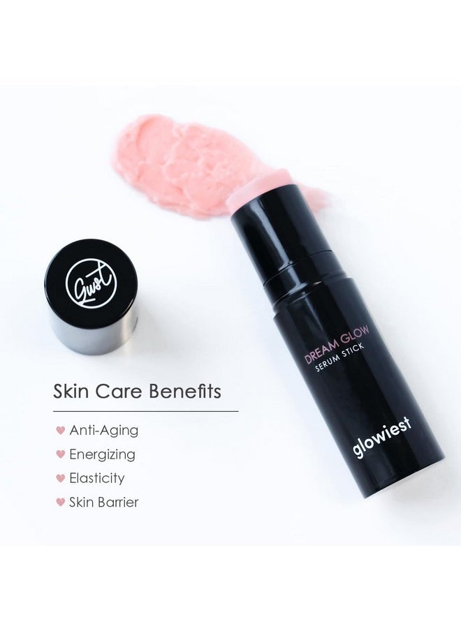 glowiest - Dream Glow Serum Stick Ginseng + Collagen Daily Hydrating Booster For Face Lips Eyes Neck Body And Nail Highly Concentrated Treatment Korean Skincare 0.37 Oz. 10.5G - Image 1