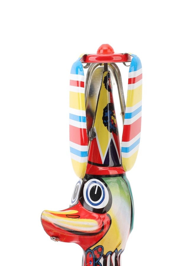 Segrehy Wind Up Duck on Bike Toy, Vintage Retro Clockwork Tin Toy for Adult Collections & Home Office Desk Decor, Handmade Delicate Mechanical Plaything, Unique Nostalgic Gift for Collectors - Image 5