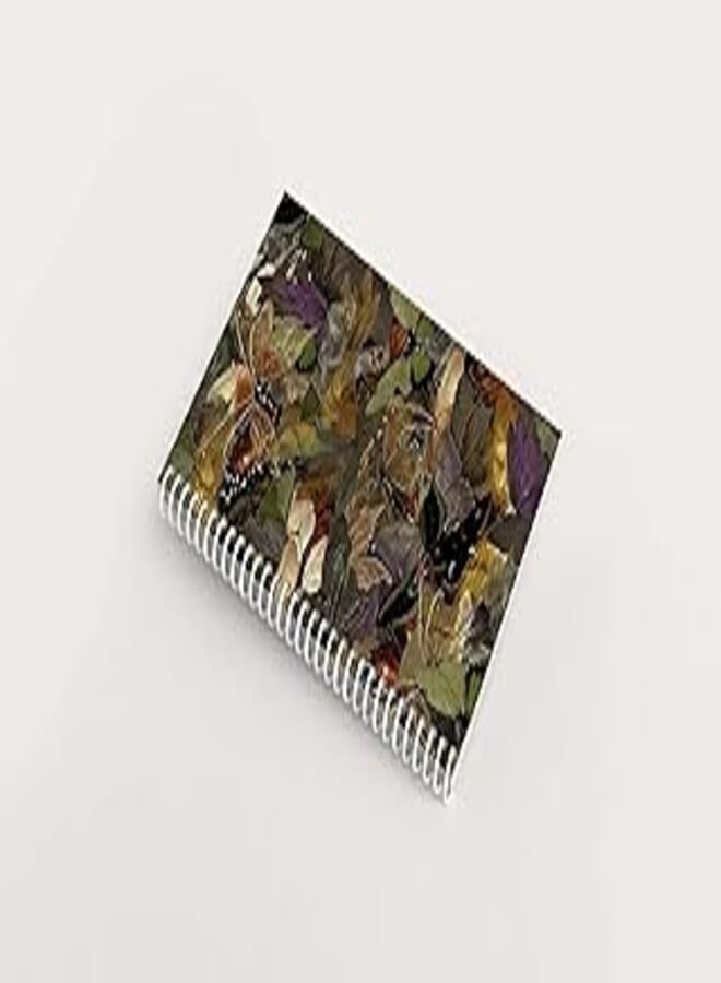 Premium 100 Pages 15 * 8 Inch Notebook - Lots Of Butterflies (A5 (15X20))