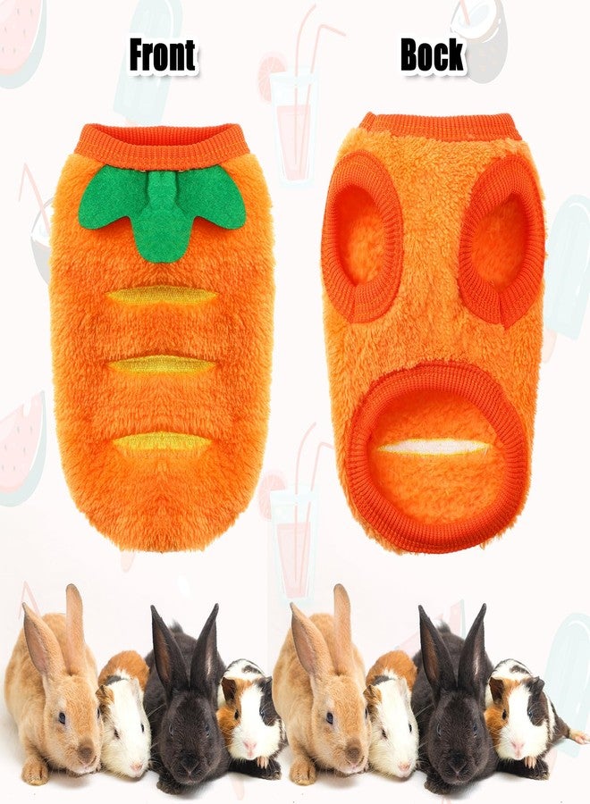 Clysee 10 Pcs Guinea Pig Clothes, 5 Guinea Pig Costume Outfit, 5 Mini Hat with Adjustable Strap XS Size for Chubby Guineas Pigs Rabbits Hamsters Bearded Dragons Holiday Party Outfits (Fresh Style) - Image 3