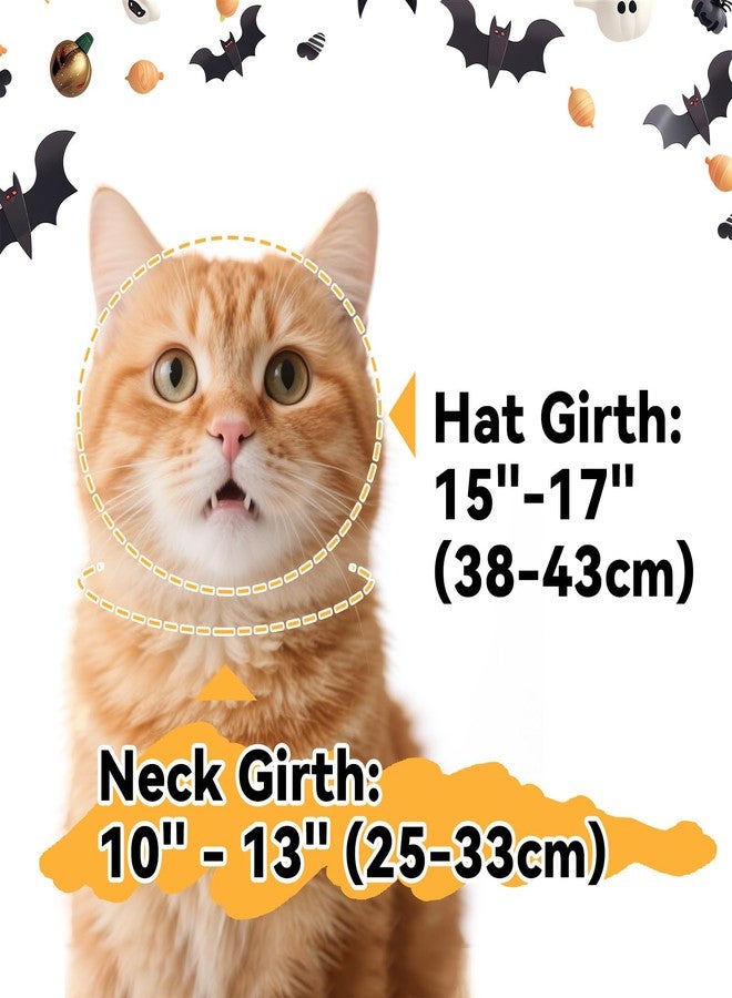 Billionchains Cat Costume for Halloween Pet Sailor Outfit Navy Hat with Sailor Collar for Small Dogs/Dolls/Cats - Image 4