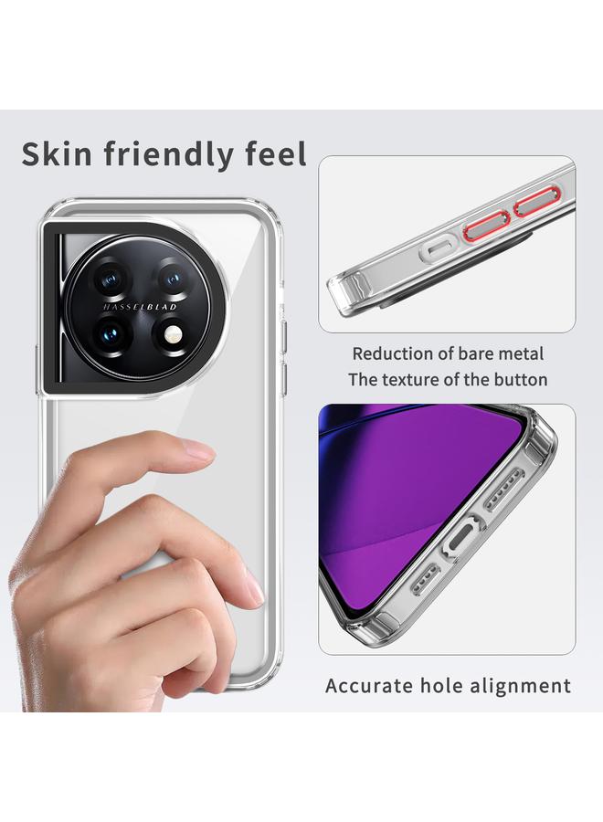 اس-توب جراب لهاتف OnePlus 11/11R/Ace 2 مصنوع من مادة الأكريليك الشفافة + TPU المقاوم للصدمات - Image 5