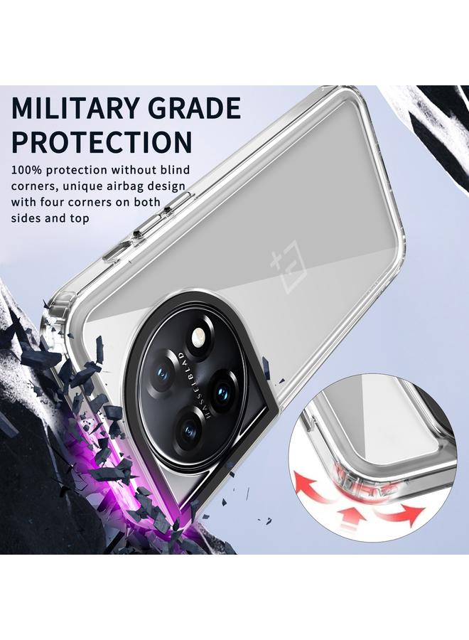 اس-توب جراب لهاتف OnePlus 11/11R/Ace 2 مصنوع من مادة الأكريليك الشفافة + TPU المقاوم للصدمات - Image 4