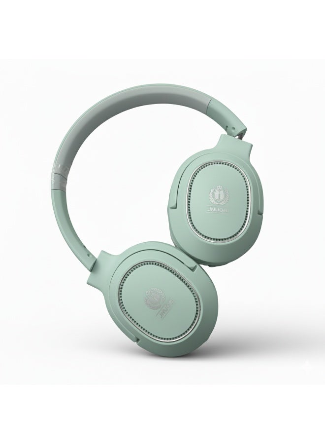 Jnuobi سماعة رأس JNUOBI H2 عازلة للضوضاء بصوت عالي الدقة وإضاءة LED ملونة وجودة استريو احترافية - Image 2