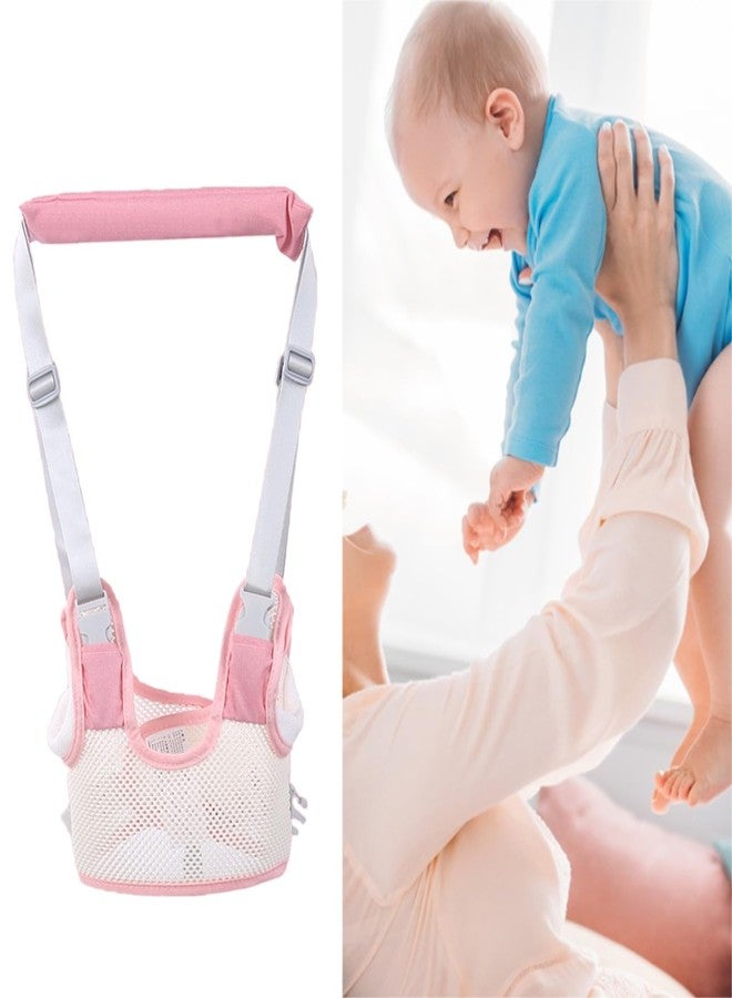 ZIZEV Baby Walker Safety Harness, Toddler Walking Assistant Belt, Easy and Sturdy Use for Children (Pink) - Image 2