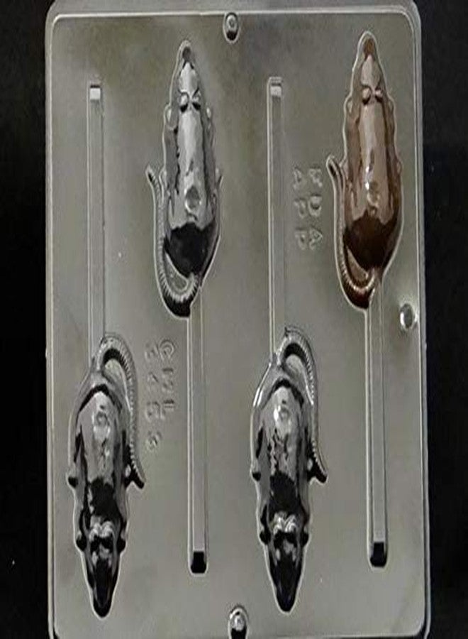 كاندي مولدز آند مور قالب حلوى مصاصة على شكل فأر، 4 تجاويف، 3453 - Image 4