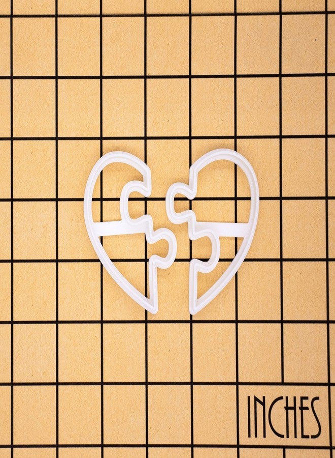 Bakerlogy Heart Jigsaw cookie cutter, 2 pieces - Bakerlogy - Image 5