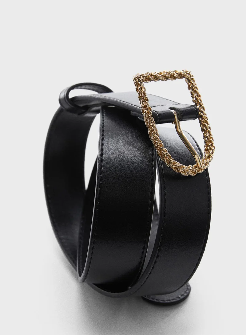 MANGO Metz Hole Allocated Belt
