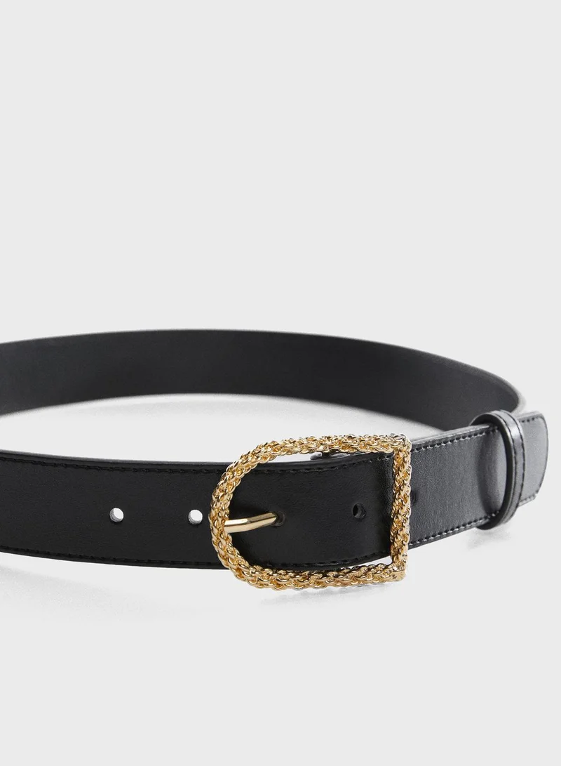 MANGO Metz Hole Allocated Belt