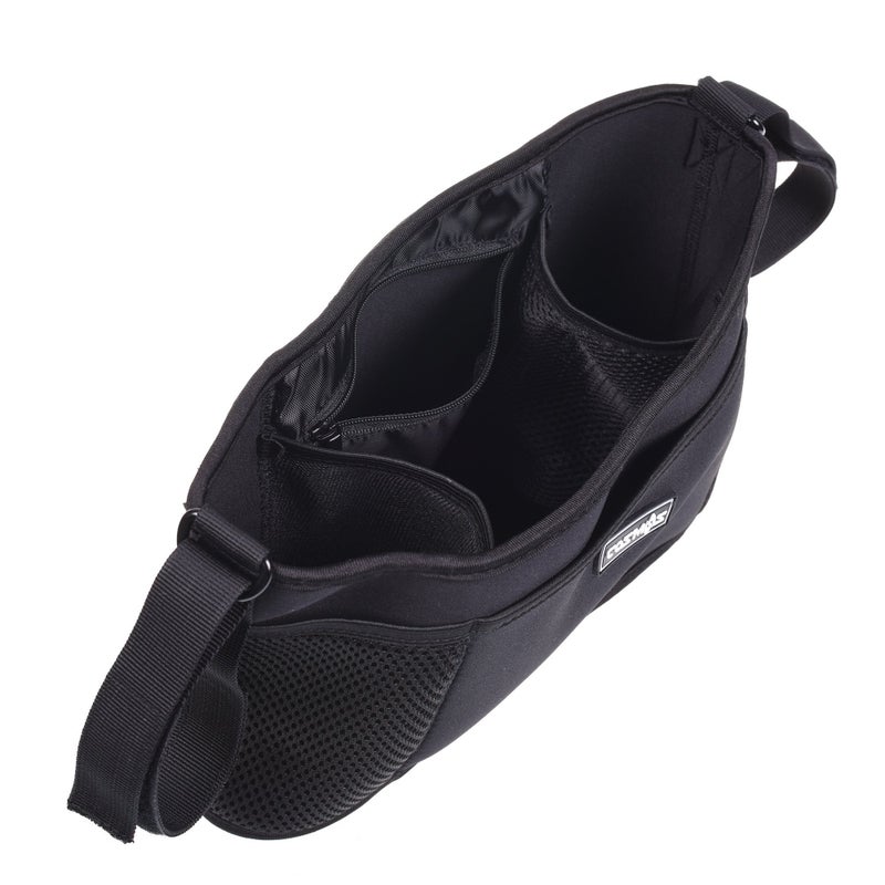 CM Stroller Organizer Diaper Bag Stroller Accessories Pack with Drink Holders and Zipped Pockets for Baby Stroller, Car, Shopping Cart. Fits All Major Strollers. (Black) - Image 3