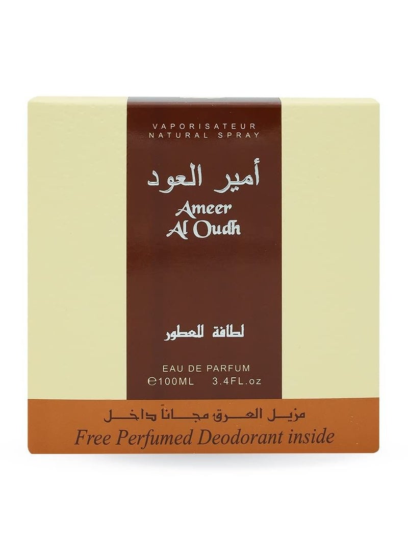 Lattafa Ameer Al Oudh By Lattafa For Unisex Eau De Parfum 100Ml - Image 2
