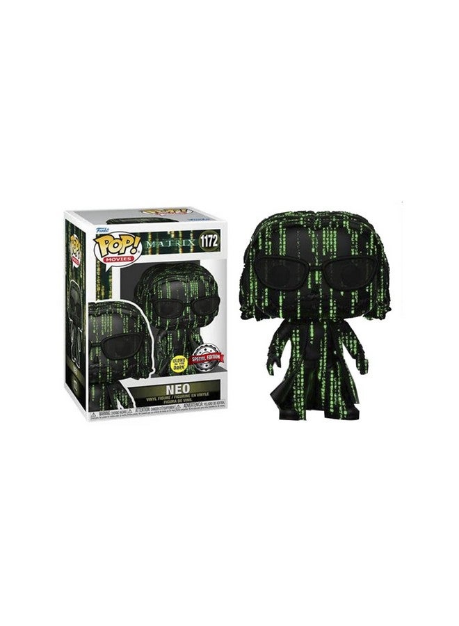 Funko Funko POP! Movies: Neo (Matrix 4) Special Edition (Glows in Dark)  - Image 3