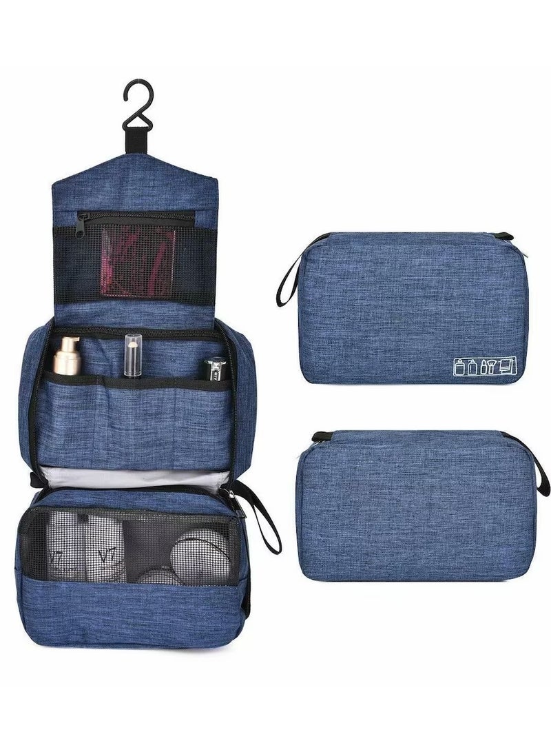 Vitacelli Hanging Toiletry Wash Bag with Hanging Hook for Men and Women, - Image 1