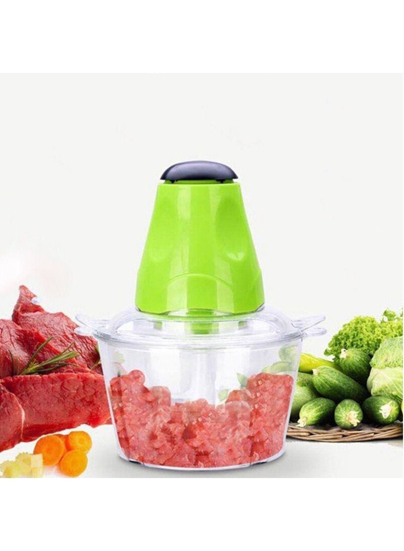 DubaiGallery Portable Food Chopper Multifunctional Electric Meat Grinder USB Power Four-Blade Sharp Blade for Mincing Garlic Ginger Meat - Image 1
